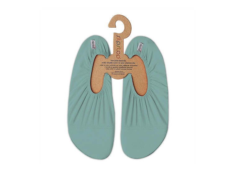Slipstop Halksockor Mint Blue XS Badstrumpor Vuxen 