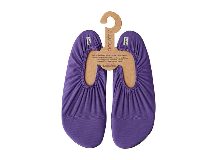 Slipstop Halksockor Purple XS Badstrumpor Vuxen 