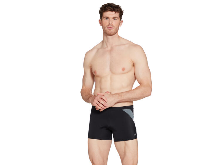 Sydney Boxer Badbyxa 34 Zoggs | Svart/Grå | EcoFit 