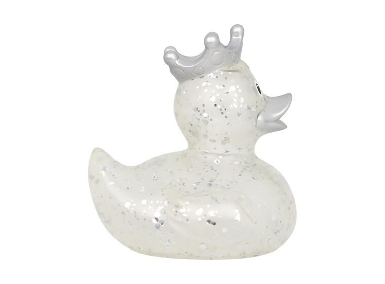 Badanka Glitter med krona | Vit 