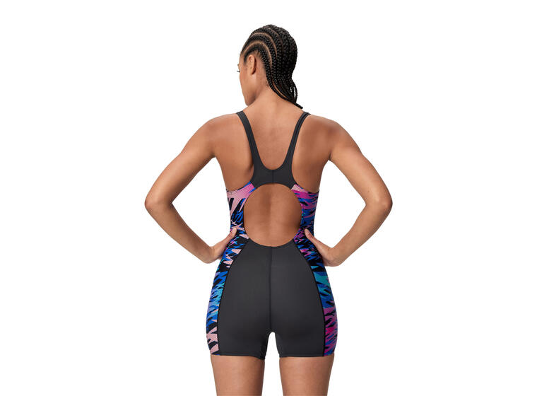 Hyperboom Splice Legsuit Baddräkt 40 Speedo | Svart/Rosa | Endurance Pro 
