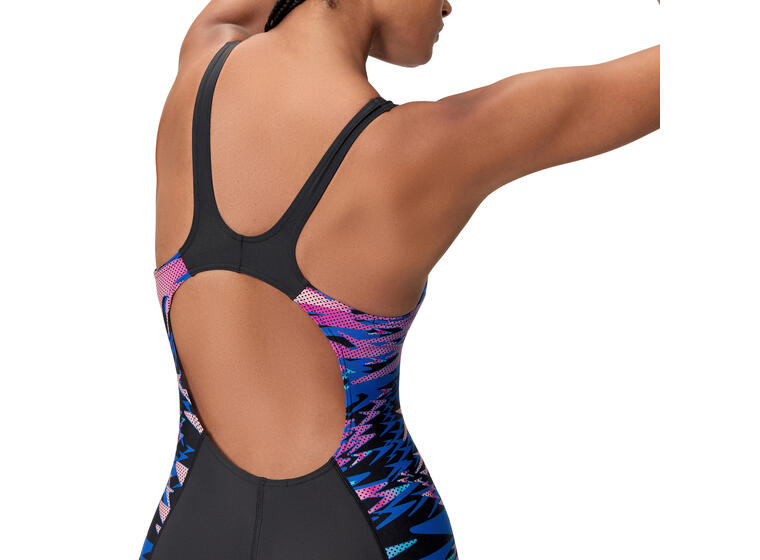 Hyperboom Splice Legsuit Baddräkt 40 Speedo | Svart/Rosa | Endurance Pro 