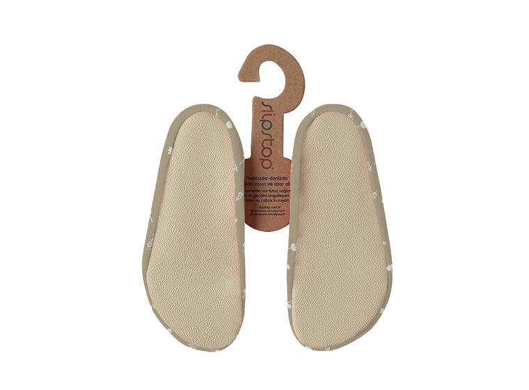 Slipstop Halksockor Grain Sand L Badstrumpor barn 