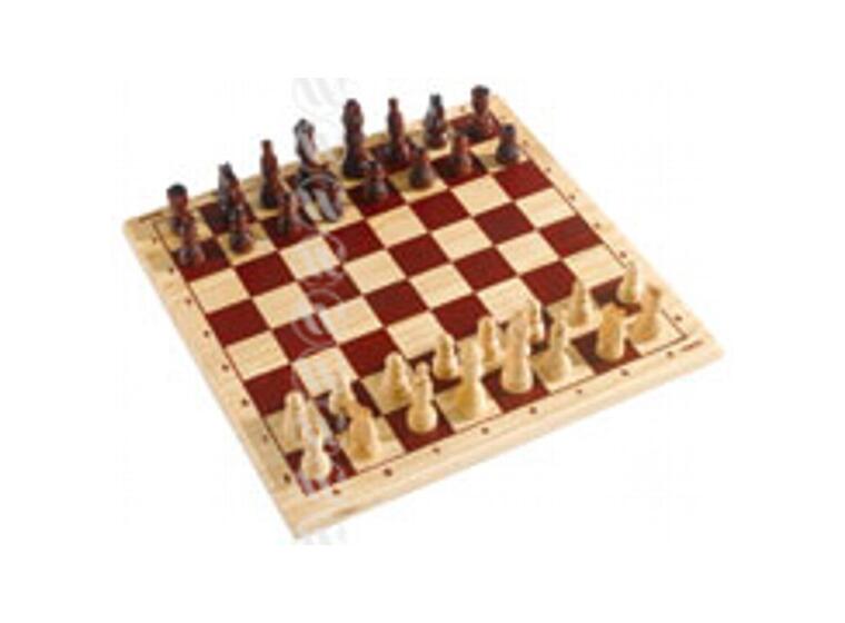 Schackspel Schackbräde och schackpjäser 