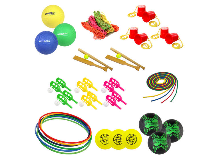 Aktiv på rasten! Allroundpaket! Paket med lekmaterial till rasten 