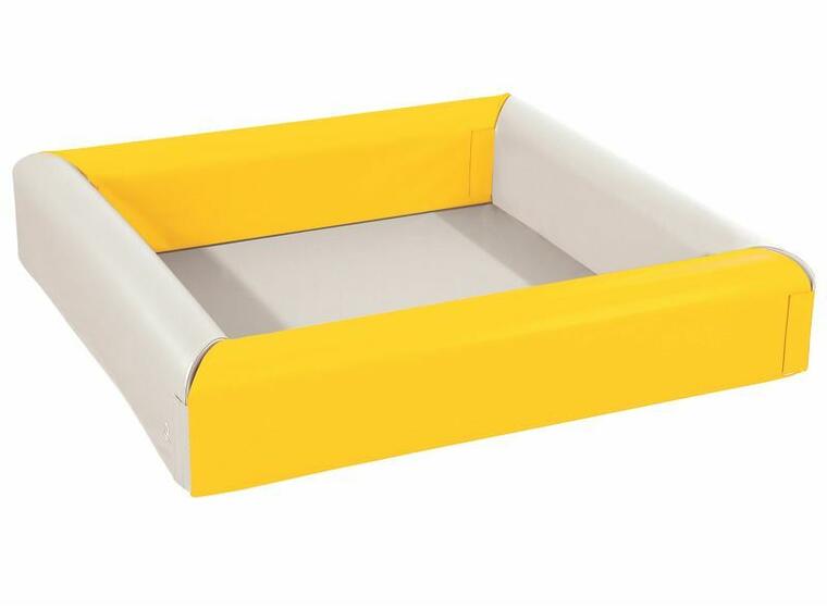 Bollhav Kvadrat 190x37 cm | Orange Ftalatfri | med bollar 