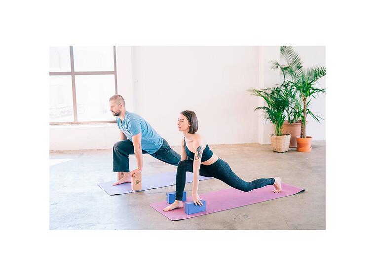 Evolution yogamatta 183 x 61 x 0,4 cm | Lila
