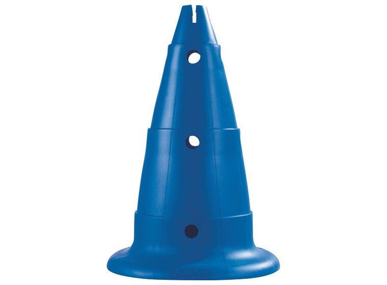 Koner med hål 2 st | 50 cm Blå | Tål sträng kyla 