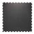 Golvmatta Studio Line 100x100x1,4 cm Skyddsmatta | Svart 