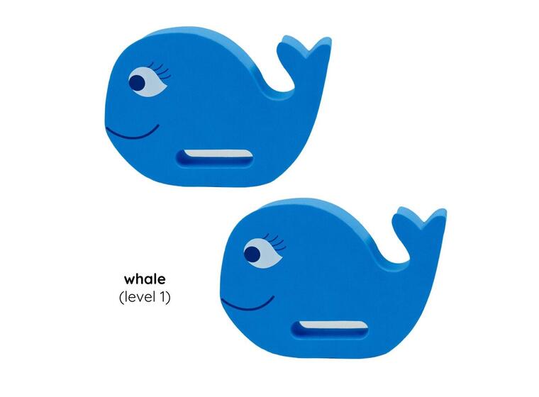FINIS Floatie Friends | Whale Level 1 för simträning 
