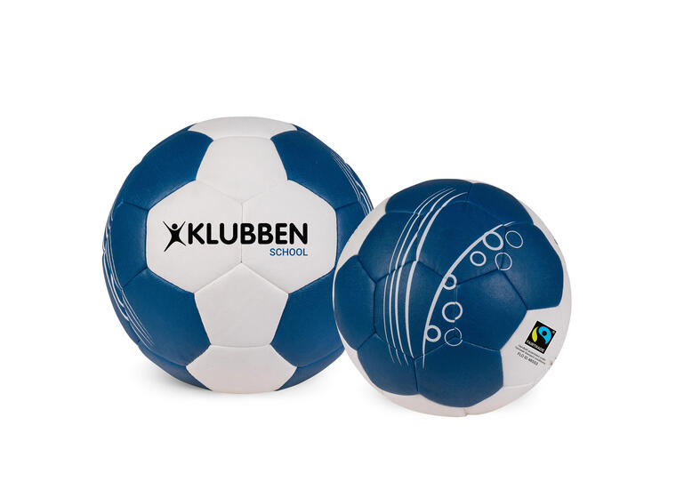 Handboll Klubben School Faitrade 1 (10) Träningsboll | Klisterfri | Välj Storlek 