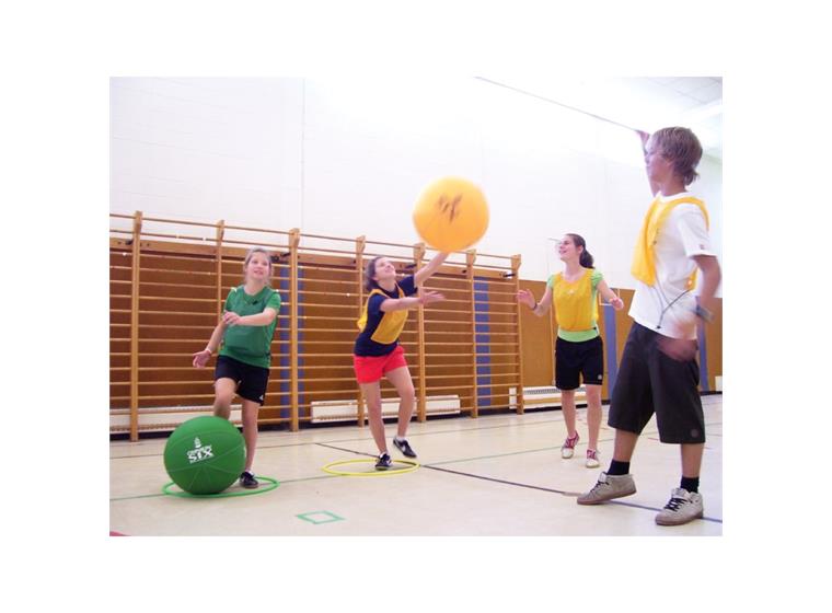 Omnikin® SIX-BALL Orange Superlätt boll med starkt tyg