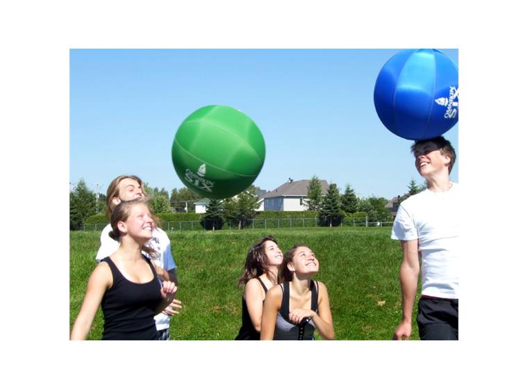 Omnikin® SIX-BALL Orange Superlätt boll med starkt tyg
