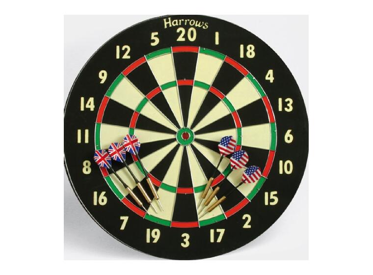 Darttavla World Champion Family 6 pilar inkluderade | 2 spelsidor 
