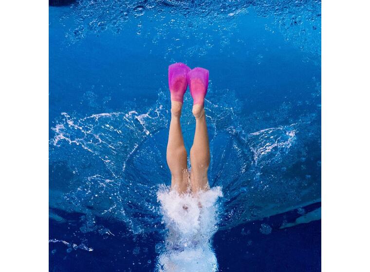 FINIS SlipFin Pro Simfenor S Rosa | Korta blad 