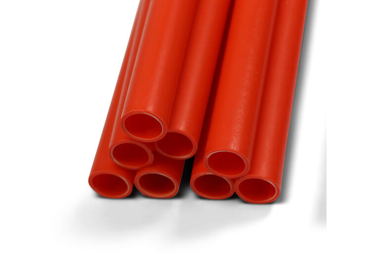 Slalompinnar till skidlek - 150 cm Robust plaststolpe som tål kyla 