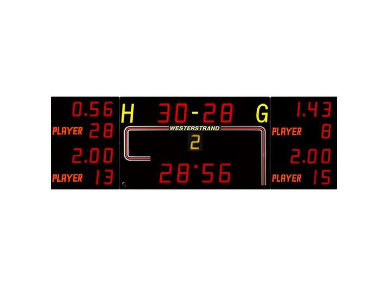 Tillbehör till Basic LED 250 Multisport Tilläggsmoduler | Penalty | Utvisning 