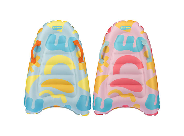 Bodyboard för barn 70 cm Ljus rosa 