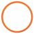 Koordinationsring 35 cm | Orange Platt koordinationsring | agilityring 