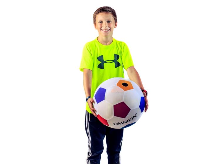 Omnikin® fotboll - 36 cm (5 stk) Paket med 5 superlätta fotbollar