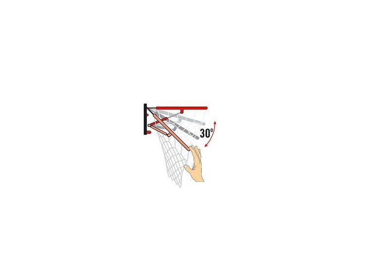Basketkorg Dunkkorg Utomhusbruk tål belastning 240 kg 