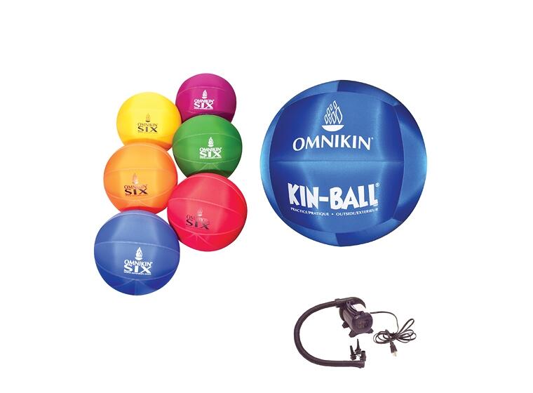 KIN-BALL och SIX_BALL paket 1st  Kinboll och 6st  Sixboll inkl  pump 