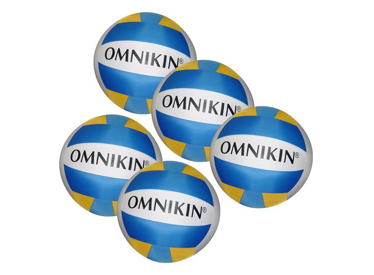 Omnikin volleyboll - 41 cm (5 st.) Volleyboll till lek och träning