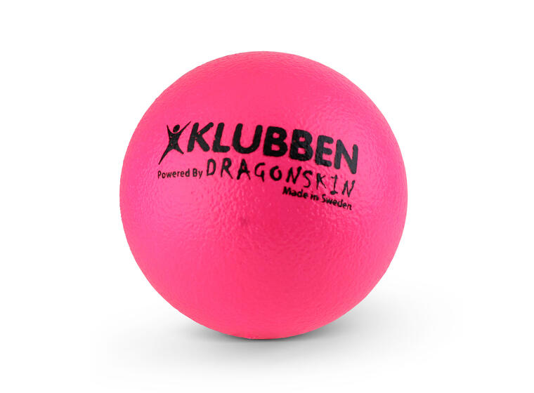 Dragonskin skumboll 18 cm Rosa Spökboll | Dogeball | Medium studs 