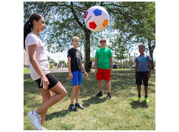 Omnikin® fotboll och volleyboll (10st.) set med 10 st. superlätta bollar