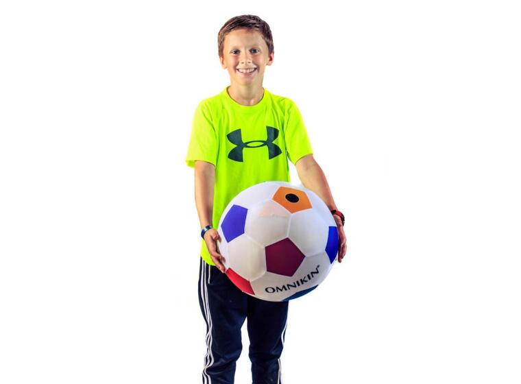 Omnikin® fotboll och volleyboll (10st.) set med 10 st. superlätta bollar 