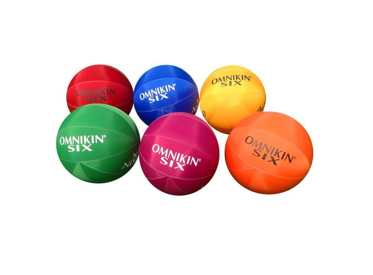 SIX-BALL 6 pack 6 olika färger | Innerblåsa stor öppning 