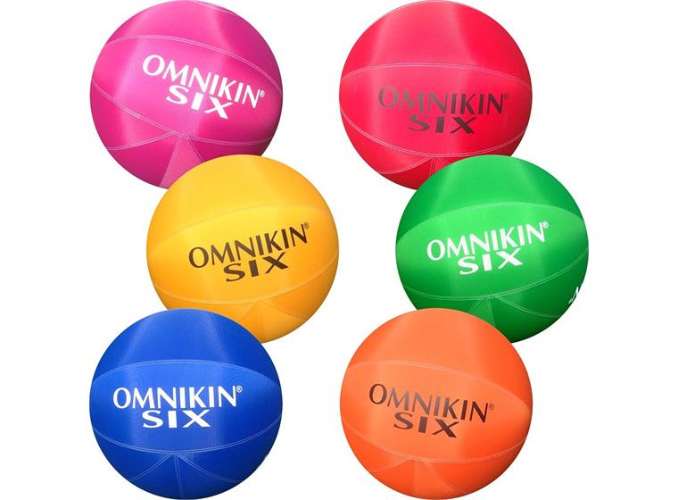 SIX-BALL 6 pack 6 olika färger | Innerblåsa stor öppning