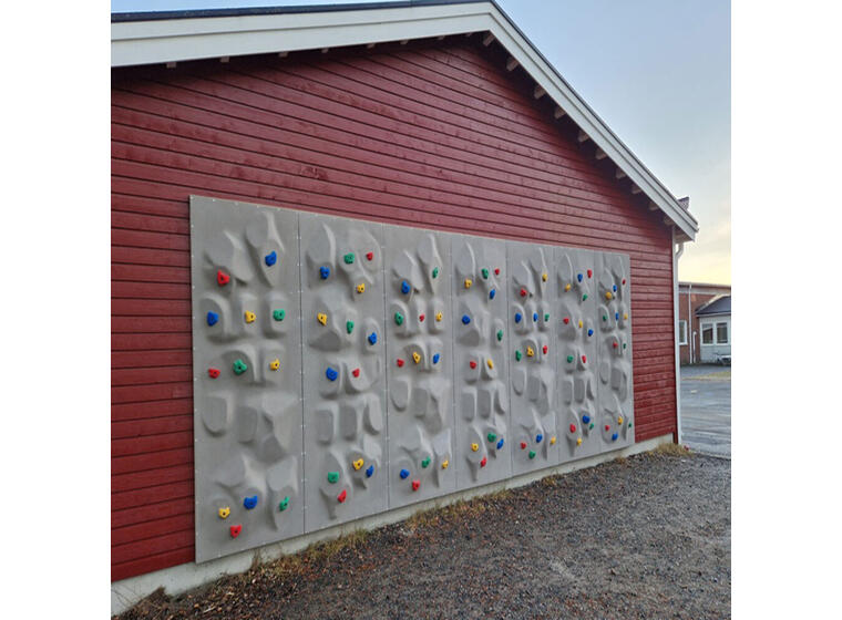 Ergo Holds 3D Klättervägg 1 x 2,4 m Klätterväggspanel med 12 klättergrepp 