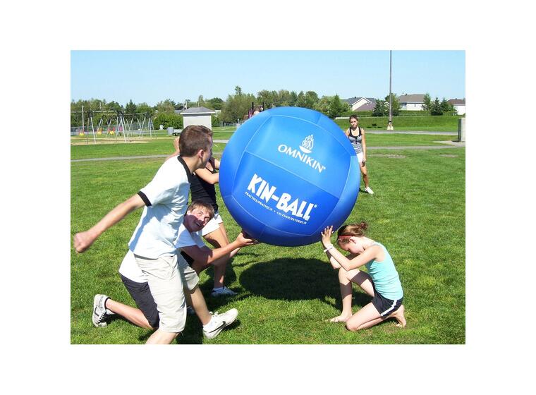 KIN-BALL paket för utomhusbruk 2 st. Bollar | Pump | Extrablåsa 