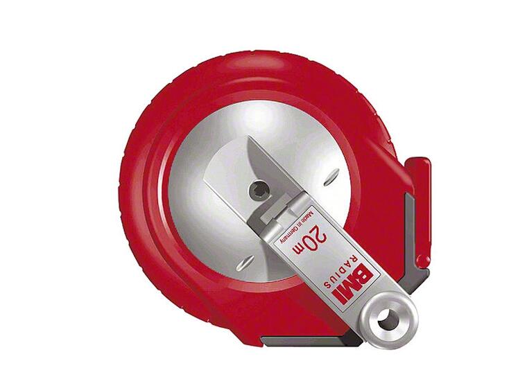 Måttband glasfiber 10 m BMI Radius mätband 