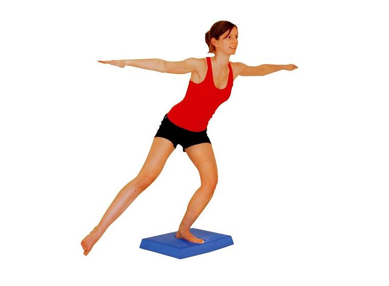 Balanskudde Sissel Balance Fit Blå 50 x 41 x 6 cm | Även för vatten 
