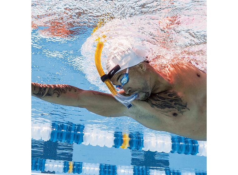 Finis Snorkel Frontsnorkel Originalet för simmarsnorkel