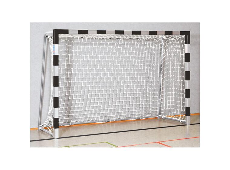 Handbollsmål inomhus 3 x 2 m Sammanskruvade hörn Svart Silver 