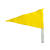 Flagga till hörnstolpe 30 mm Trekantig hörnflagga | Select 