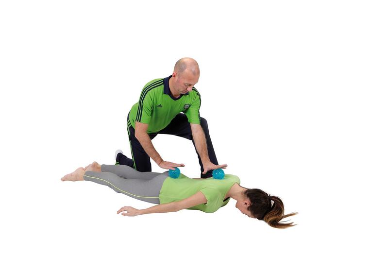 Massagebollar Reflex ø 8 cm  | Hård Piggboll för masssage | Grön