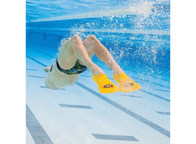 FINIS Zoomers Gold Simfötter 43-44 Tränar kort, rapp benspark 
