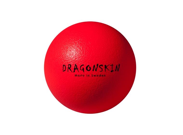 Dragonskin skumball 16 cm Spökboll RÖD