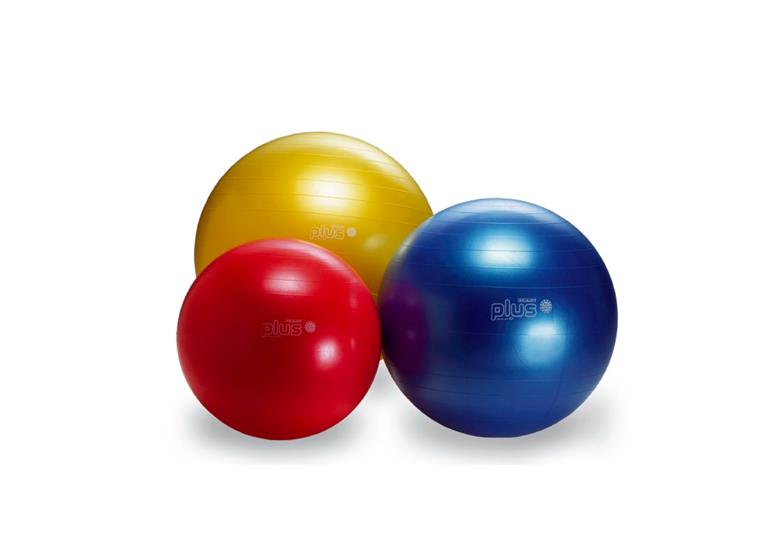 Gymnic Plus Röd 55 cm Latexfri träningsboll - hög kvalitet