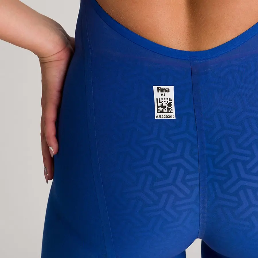 PWS Carbon GLIDE Open Back Arena | Ocean blue | Tävlingsbaddräkt 