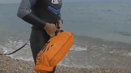 Boj - Open Water Boj - ZEROD Safer Swimmer- 71x36cm - Orange 