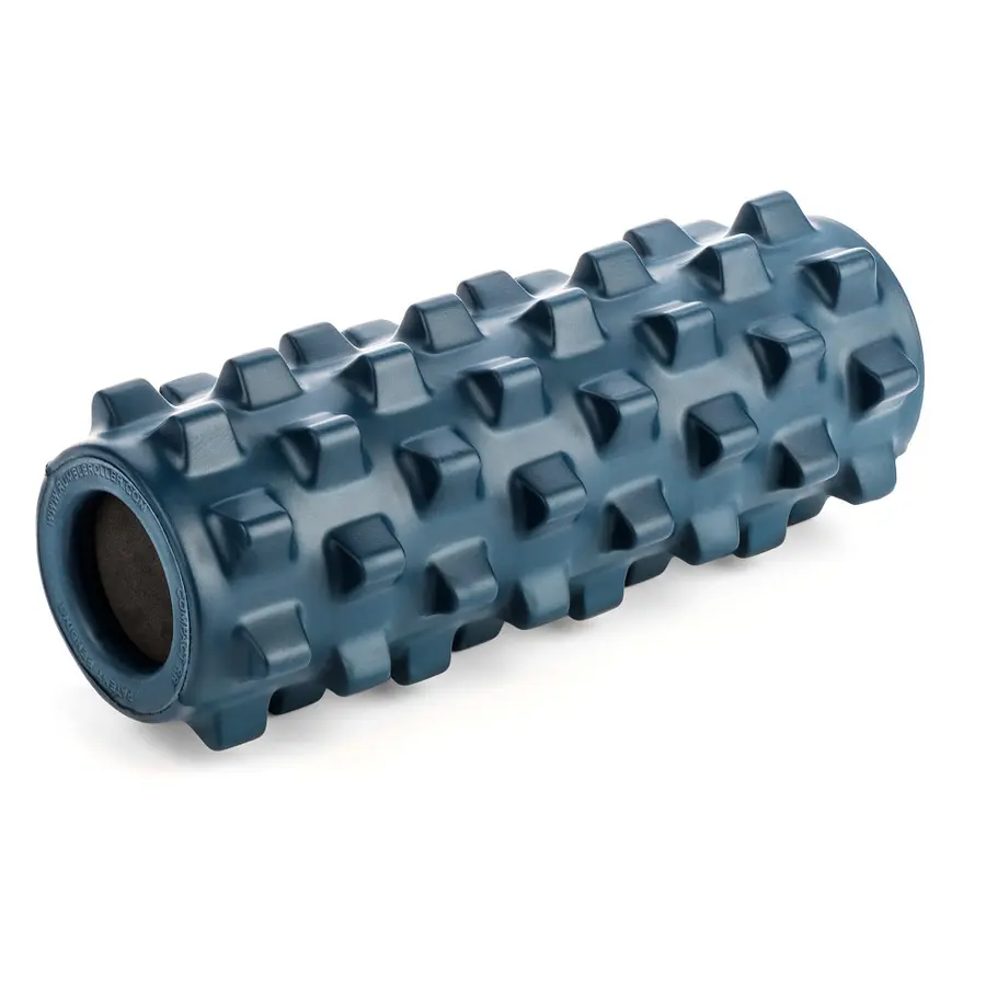 RumbleRoller Foam Roller Blå Massagerulle | 12,5 x 30 cm 