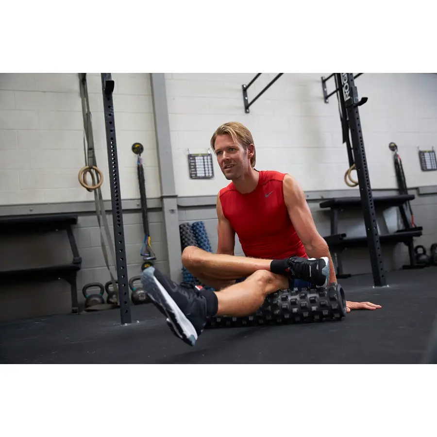 RumbleRoller Foam Roller Blå Massagerulle | 15 x 77,5 cm 