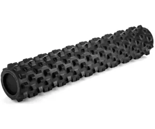 RumbleRoller Foam Roller Svart Massagerulle | 15 x 77,5 cm