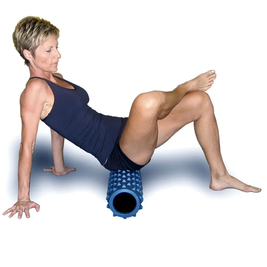 RumbleRoller Foam Roller Blå Massagerulle | 12,5 x 56 cm 