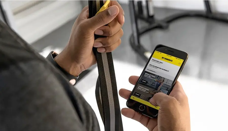 TRX Suspension Trainer Home Suspensionsträning för hemmabruk 